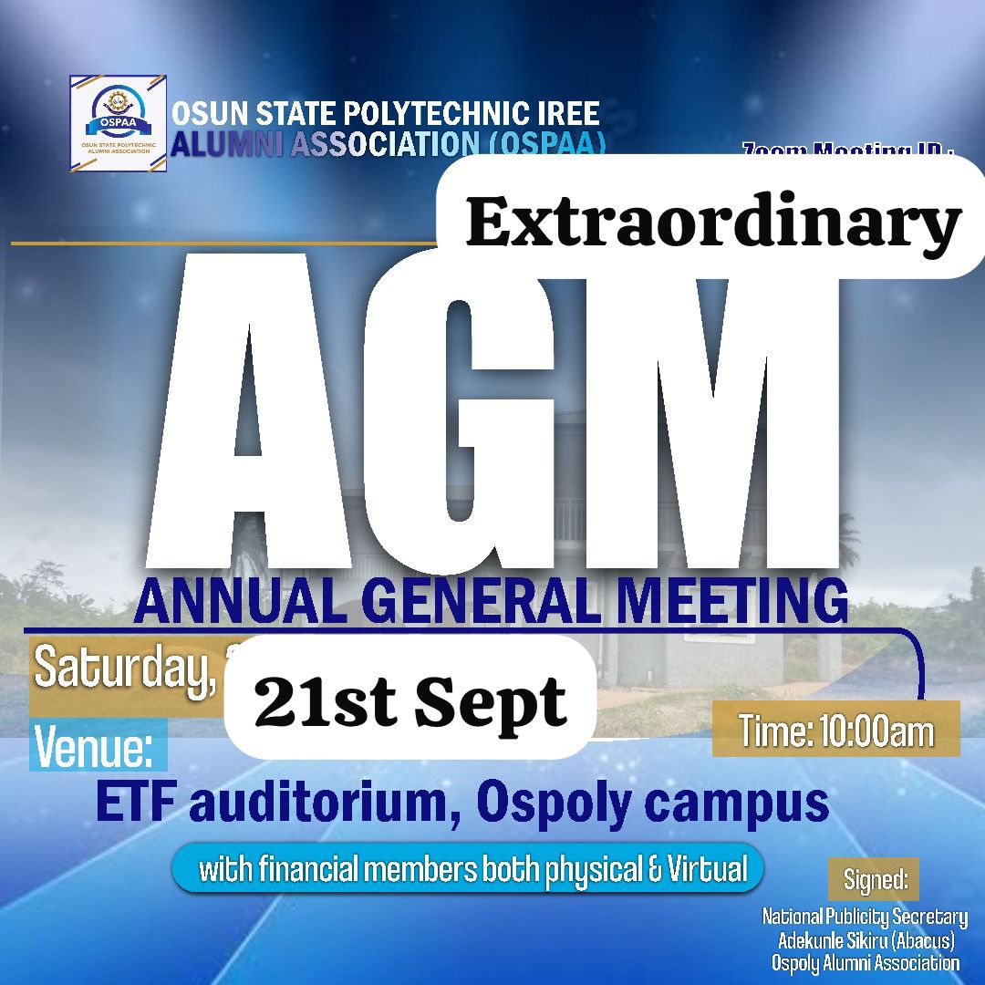 Extraordinary AGM ZOOM Link image